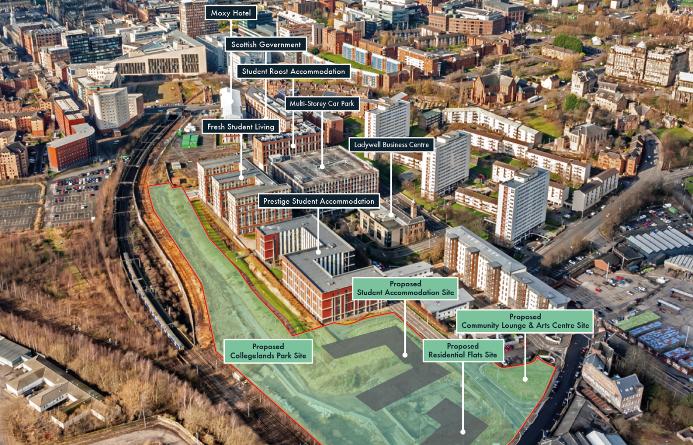 The Collegelands regeneration project was launched in 2004 in a bid to bring new homes and opportunities to the Calton area of the city.