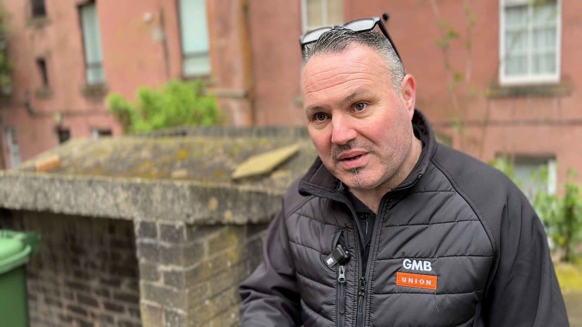Chris Mitchell, GMB Union, said the rat issue in Glasgow is a public health crisis. 