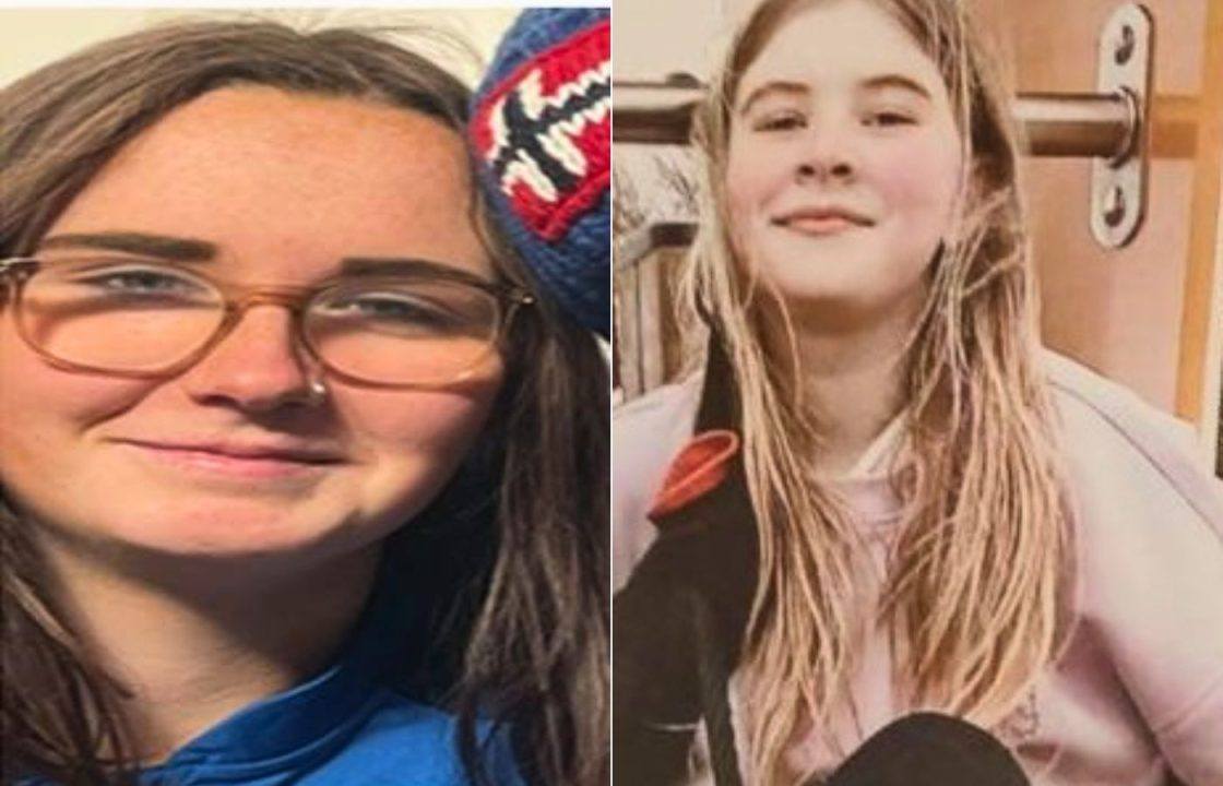 Bryony Lyons (15) and Brooklyn Houston (13), last seen in Cupar, in the afternoon of Tuesday, 16 April.
