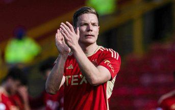 Aberdeen boost survival hopes as Stefan Gartenmann goal sinks 10-man Motherwell