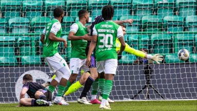 Tony Gallacher fires St Johnstone to vital win at Hibs with first career goal