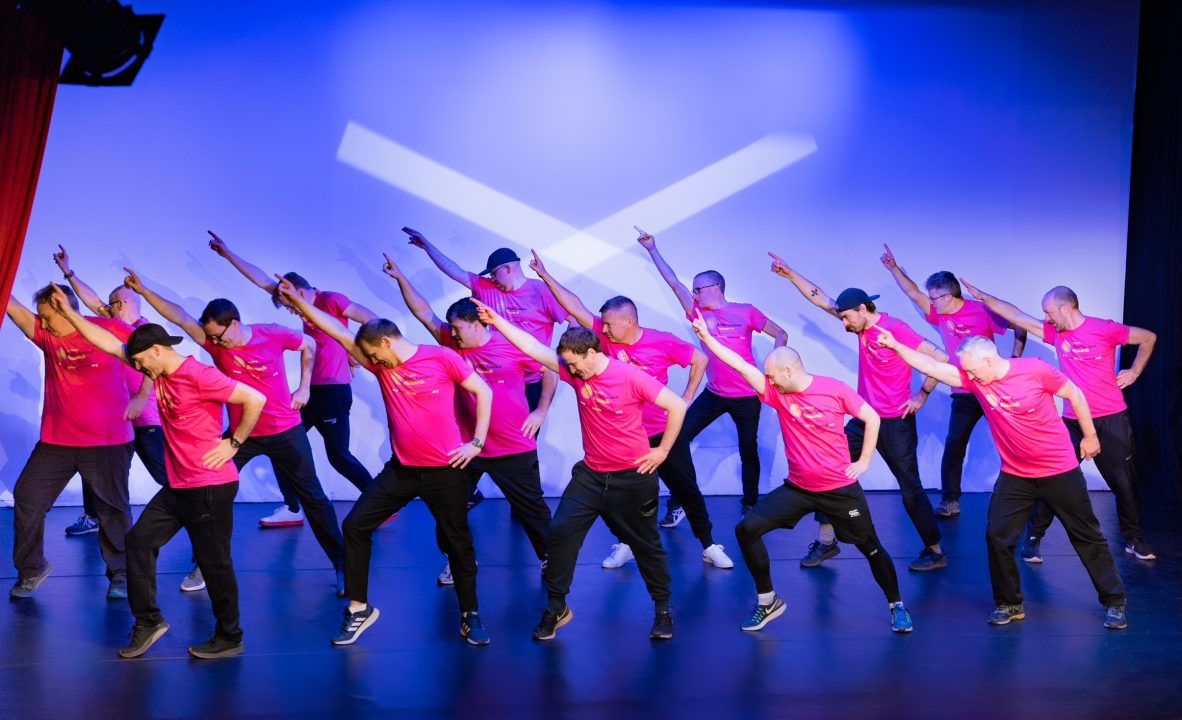 Senior cops show off dance moves to raise money for brain charity