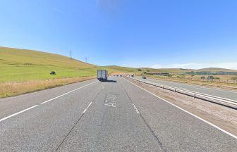 Two-car crash causes rush-hour closures on M74