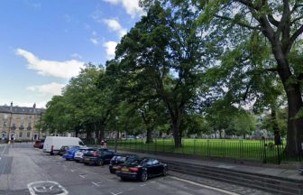 Gang of five men hunted by police after man, 49, attacked in Charlotte Square in Edinburgh