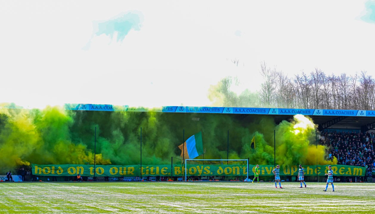 Livingston reveal ‘disappointment’ after Celtic fans unveiled unapproved three-stand display at Almondvale