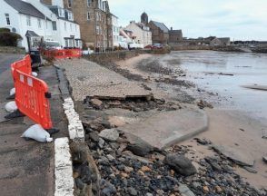 Fife: Storm-damaged Kinghorn Harbour needs £24,000 worth of repairs, report warns
