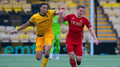 Bojan Miovski’s late effort disallowed as Aberdeen held in Livingston stalemate
