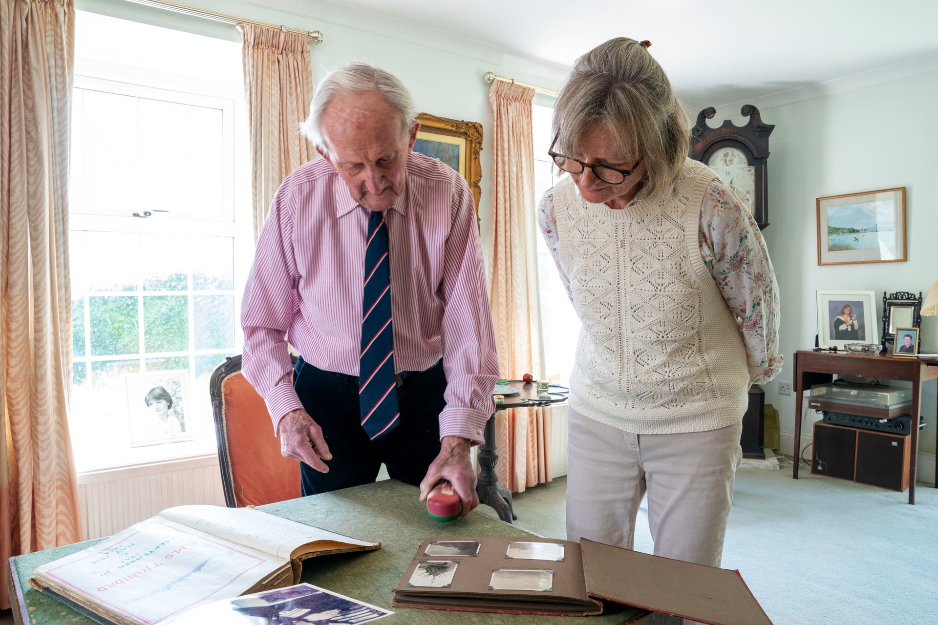 Sir Tom served in the Navy during the Second World War (Jane Barlow/PA).