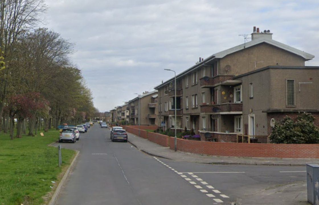 Motorcyclist in ‘serious condition’ after crash with parked car on Portal Road in Grangemouth