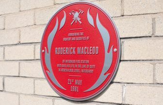 Plaque unveiled for ‘brave’ firefighter who died tackling Highland blaze