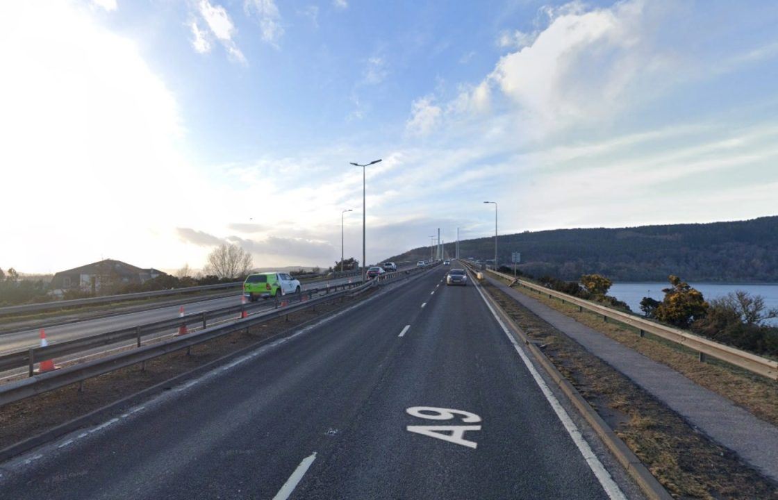 Man charged after van ‘purposefully’ reversed into car and drove into oncoming traffic on wrong side of A9