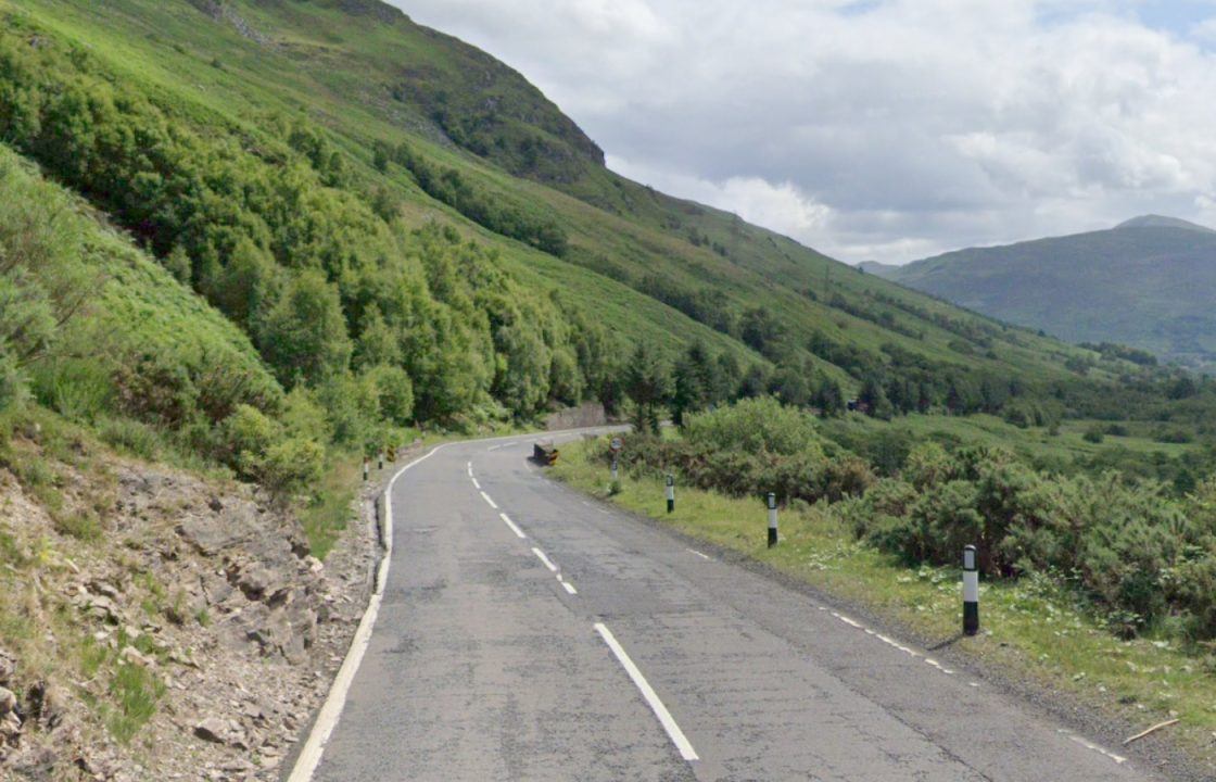 Motorcyclist dies and man fighting for life after crash involving two motorbikes and a car on A85