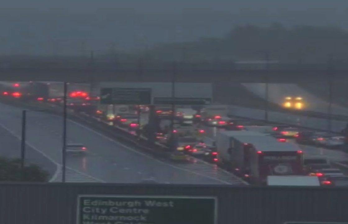 Edinburgh drivers trapped in cars for hours after flooding on busy road