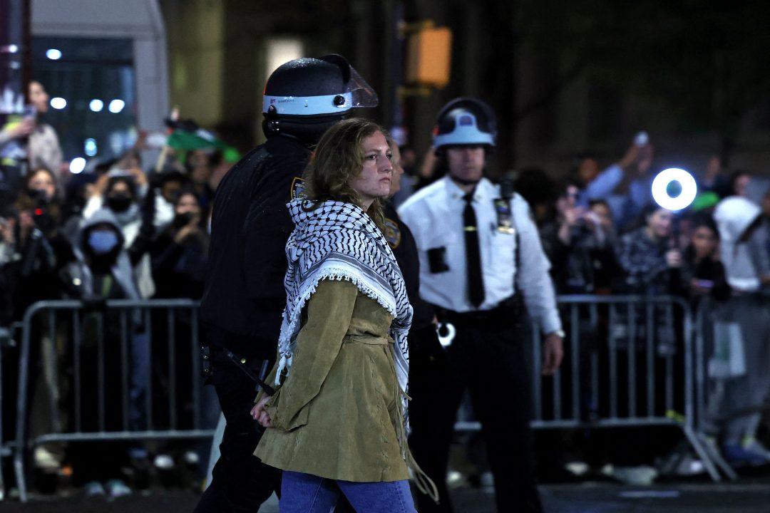 Protesters taken into custody as police end university pro-Palestine occupation