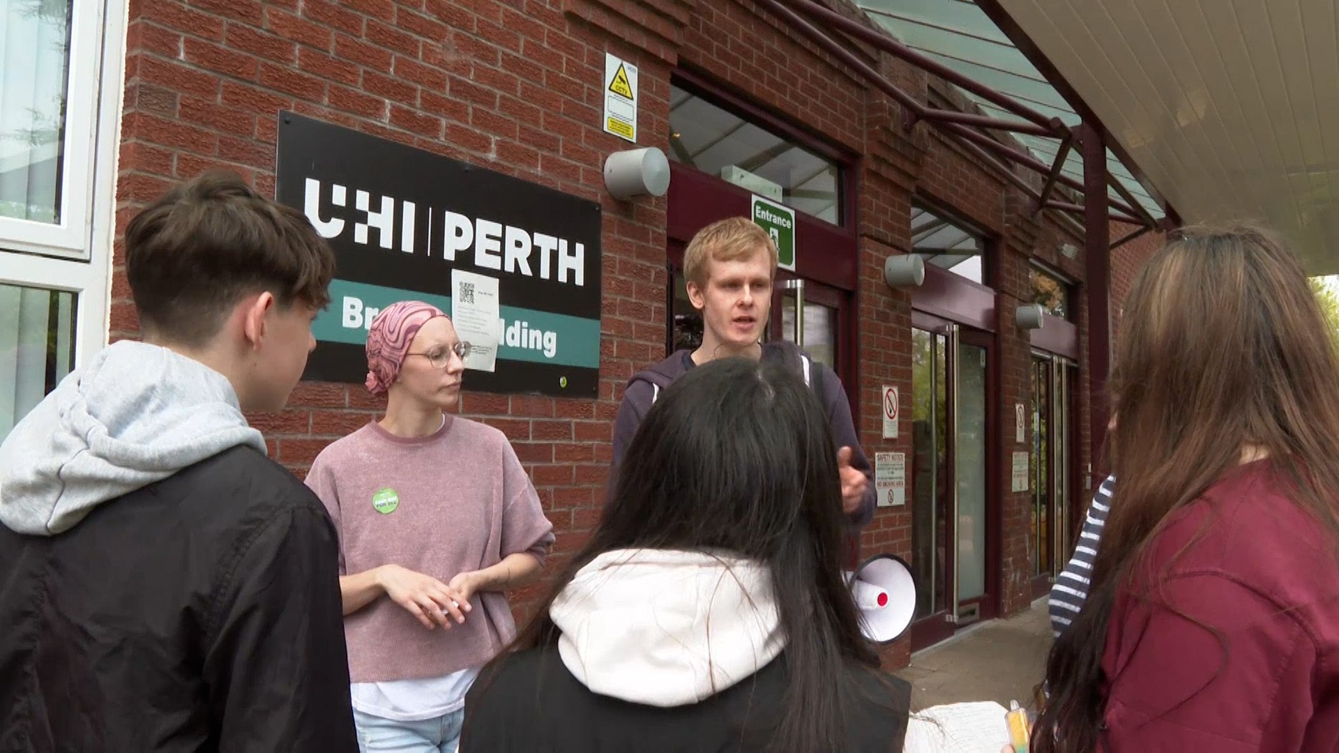 Students have been raising their concerns about the library cuts on campus.