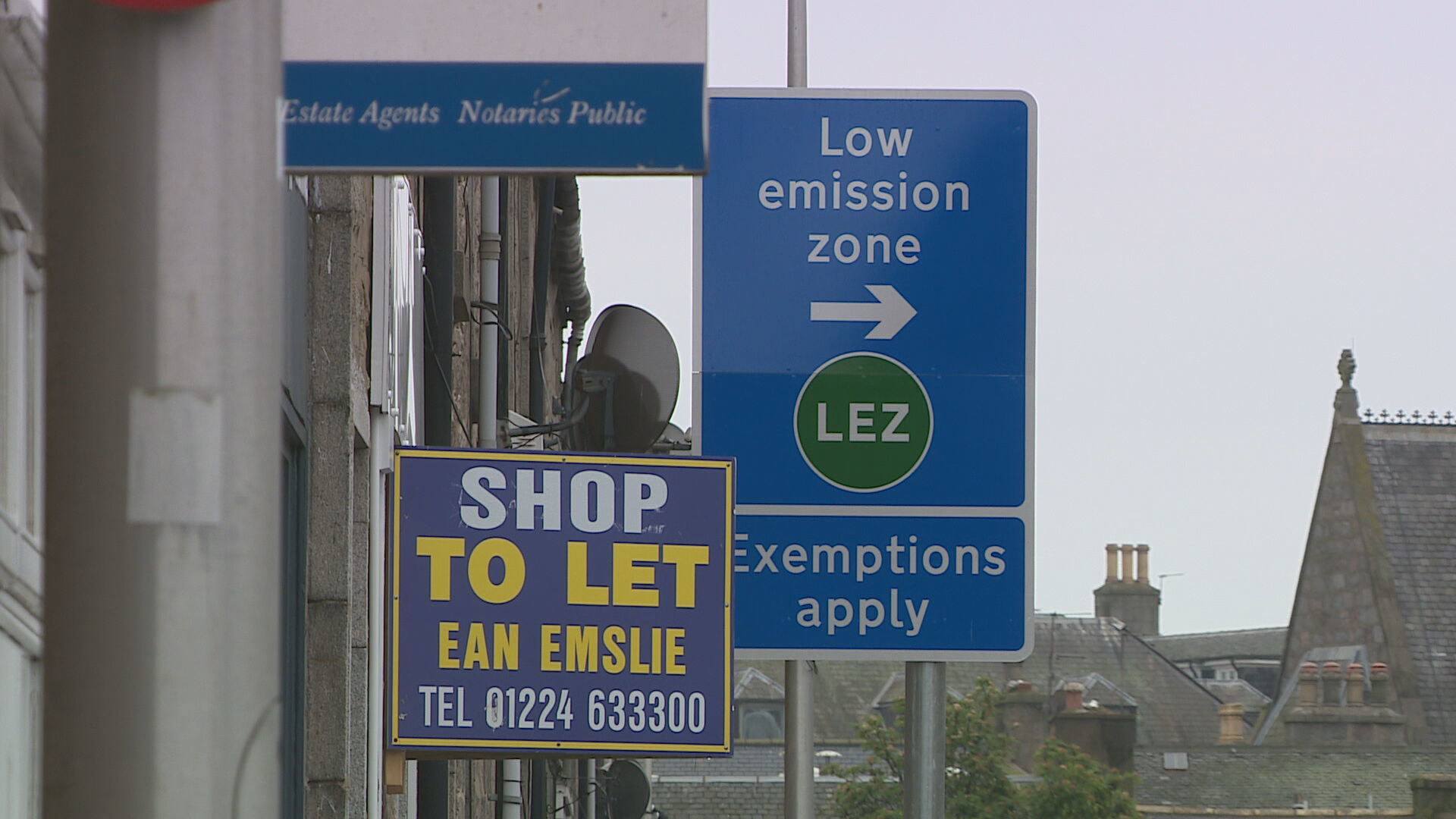 Aberdeen's Low Emission Zone came into force in June