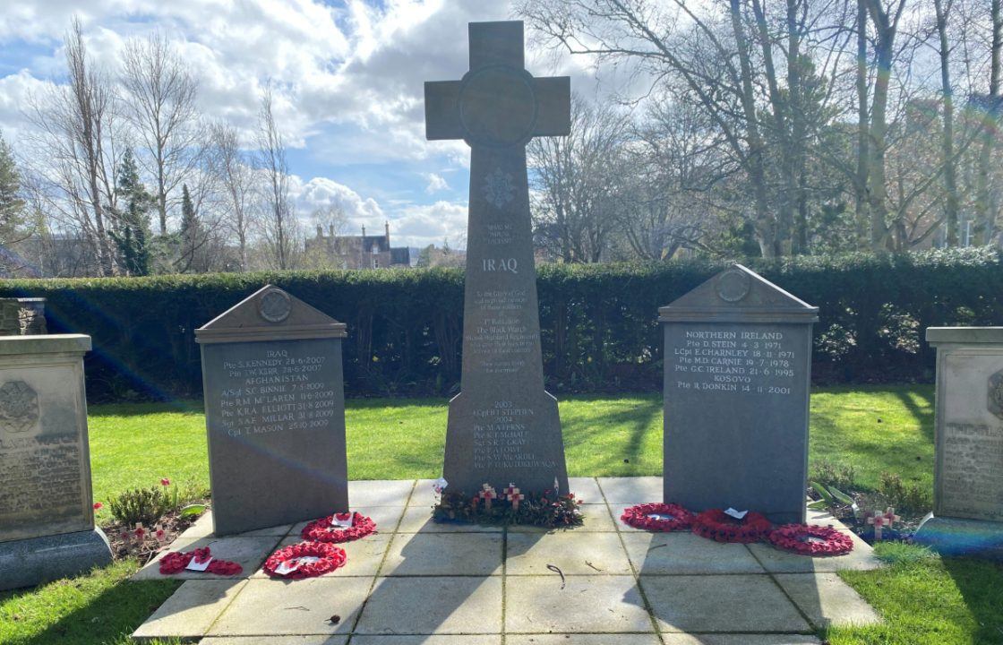 Iraq veterans called to muster as The Black Watch reunites to remember its own at ceremony in Perth