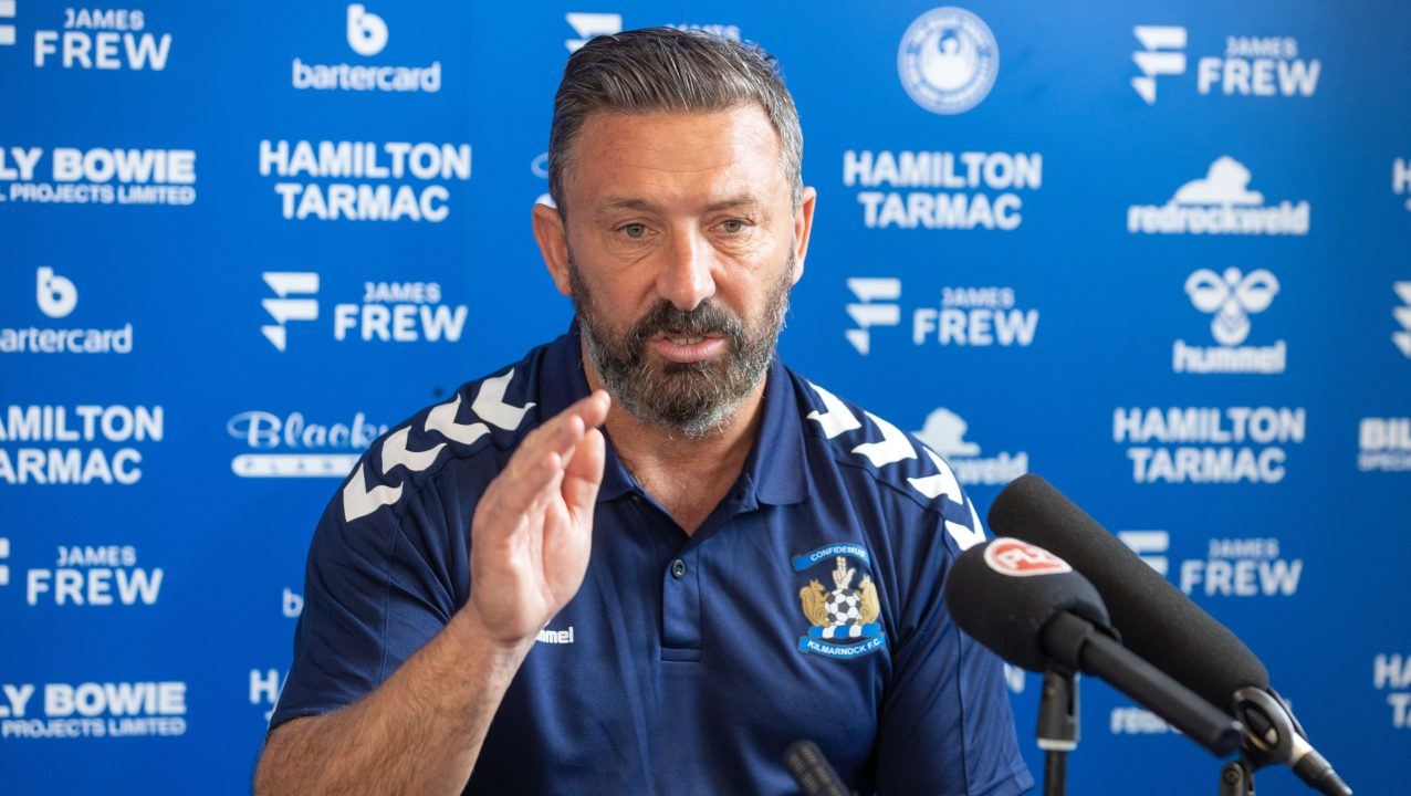 Derek McInnes: Europe-bound Kilmarnock still have a job to do