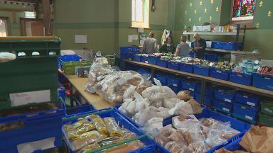 Dundee and Angus foodbank sees 17% drop in demand