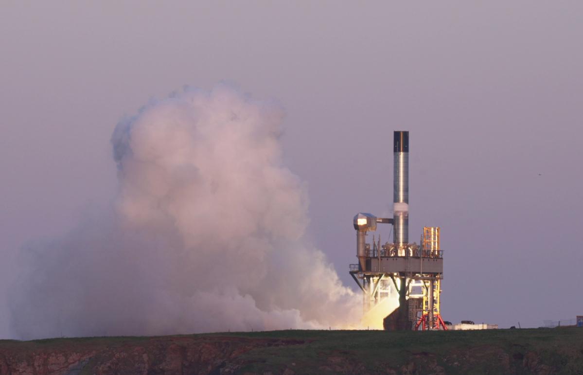 Rocket Factory Augsburg 'flawlessly' hot-fired a total of four Helix engines at SaxaVord Spaceport. The company said it demonstrated it can operate and control the first stage in all its systems as it prepares for its first test flight.