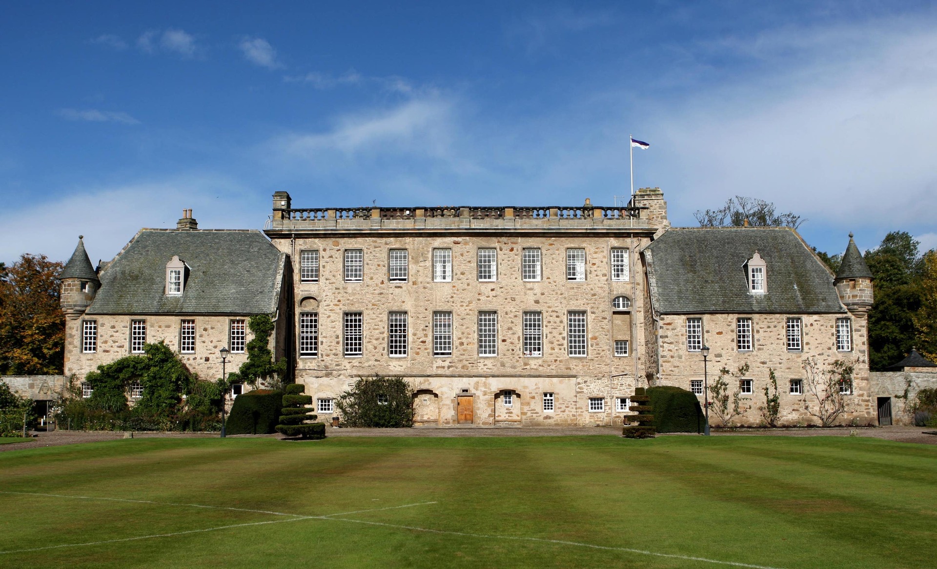 Charles has taken on a patronage at his former school, Gordonstoun (PA). 