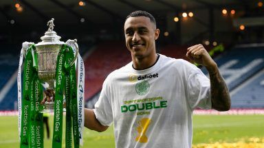 ‘He’s been absolutely immense’: Brendan Rodgers hails Celtic cup hero Adam Idah