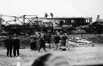 Memorial service for more than 200 people who died in 1915 Quintinshill rail disaster