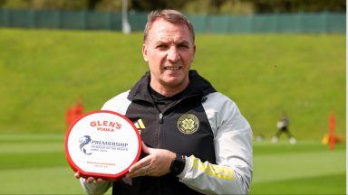 Celtic boss Brendan Rodgers named Manager of the Month for April