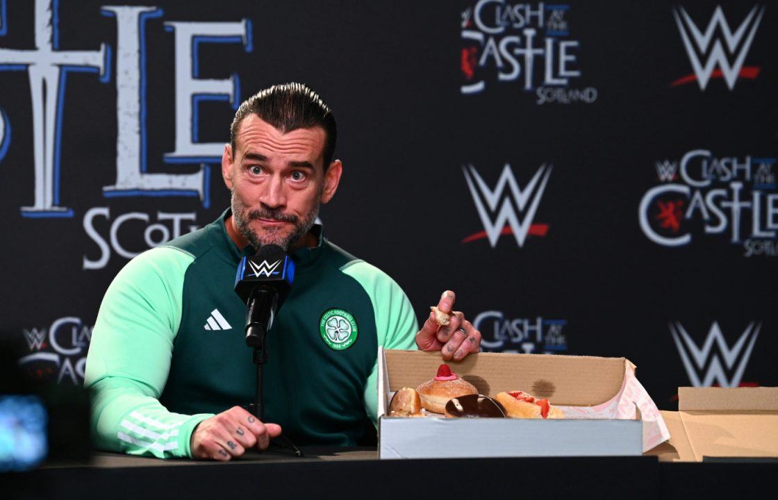 ‘Scotland loves me’ CM Punk wears Celtic top to taunt rival Drew McIntyre after WWE Clash at the Castle