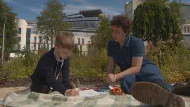 New garden at Royal Hospital for Children offering sanctuary for young patients