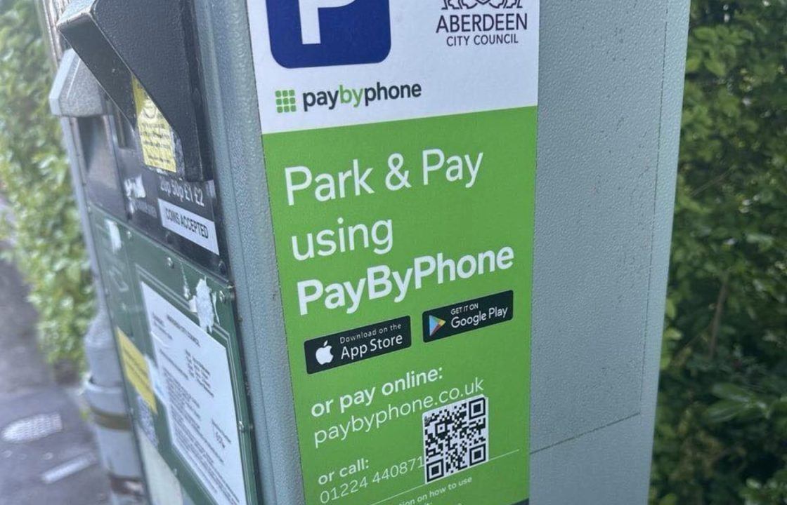 Scammers using fake QR codes on parking meters across Aberdeen