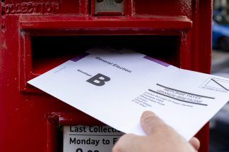 Postal vote General Election ballot post mail
