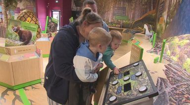 Highland Wildlife park unveils new discovery centre as part of £8m upgrade