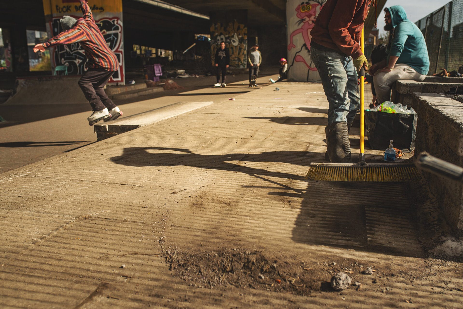 The project reached well beyond the local skating community with other residents organising litter-picks to keep the area clean.