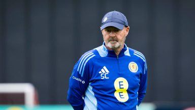 Scotland defender Grant Hanley speaks to media ahead of Switzerland clash