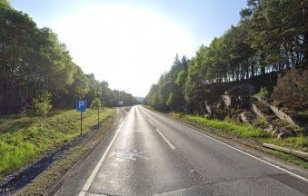Man dead after crash involving two motorbikes and car on A9 near Calvine