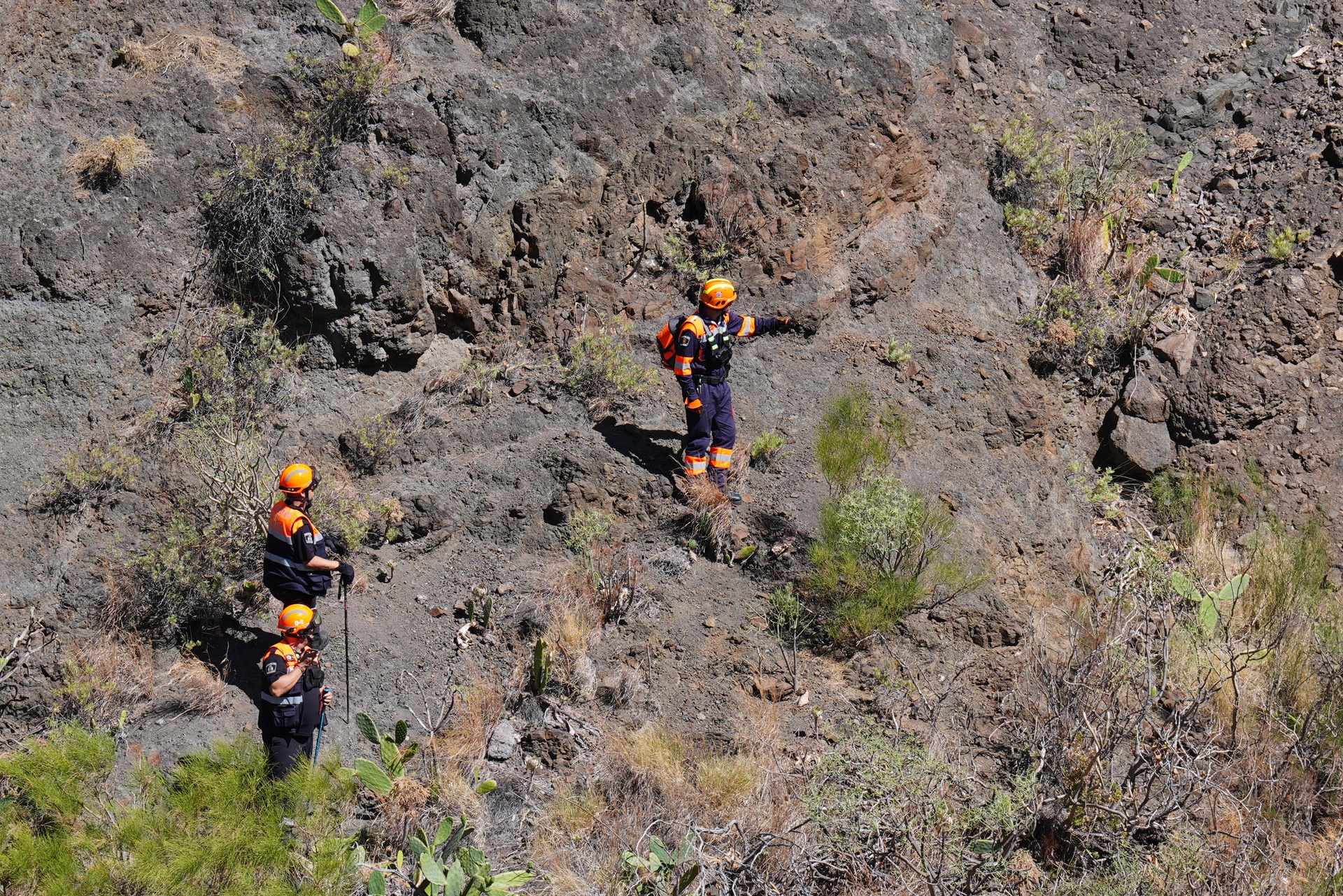 Search teams in Tenerife narrowed their efforts over the weekend on small buildings close to where his phone last pinged.