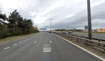 Motorists facing lengthy delays after multi-vehicle crash on busy M8 in Glasgow