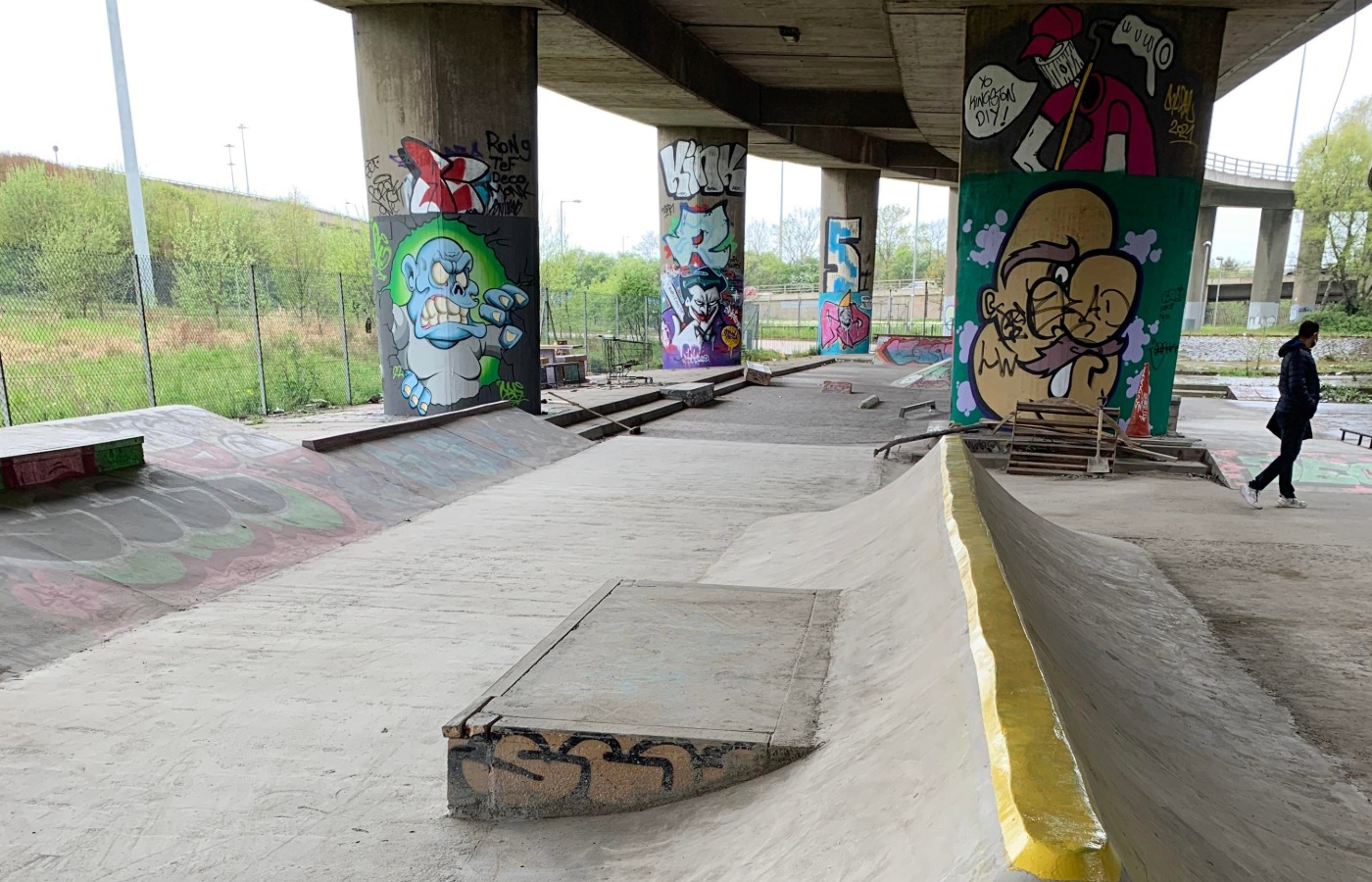 Kingston DIY Community Skatepark was founded in 2020.