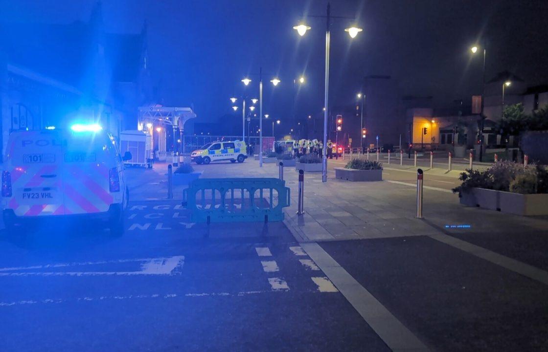 Man tasered by police after ‘disturbance’ on train tracks at Stirling station