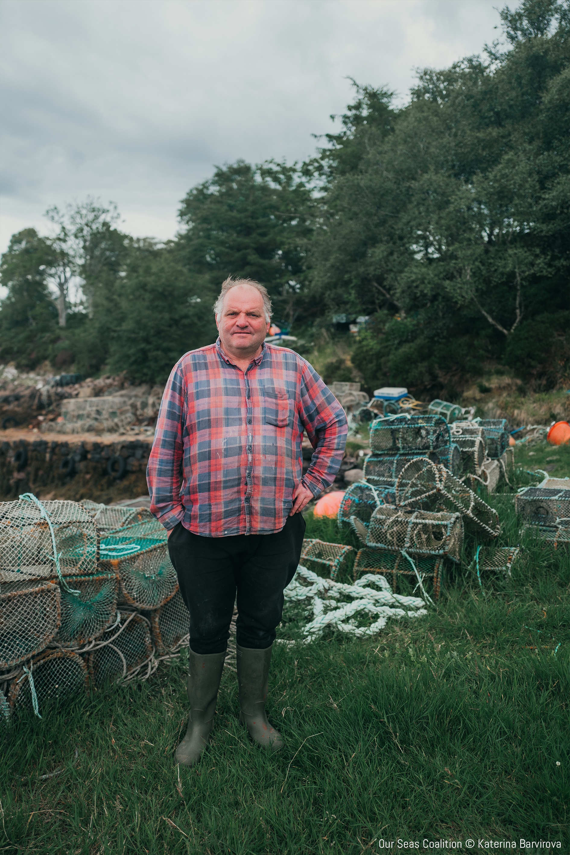 Fisherman Ian McWhinney gave his views to the Coastal Testimonies project 