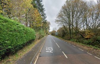 Motorcyclist dies after three-vehicle crash on A85 in Argyll and Bute