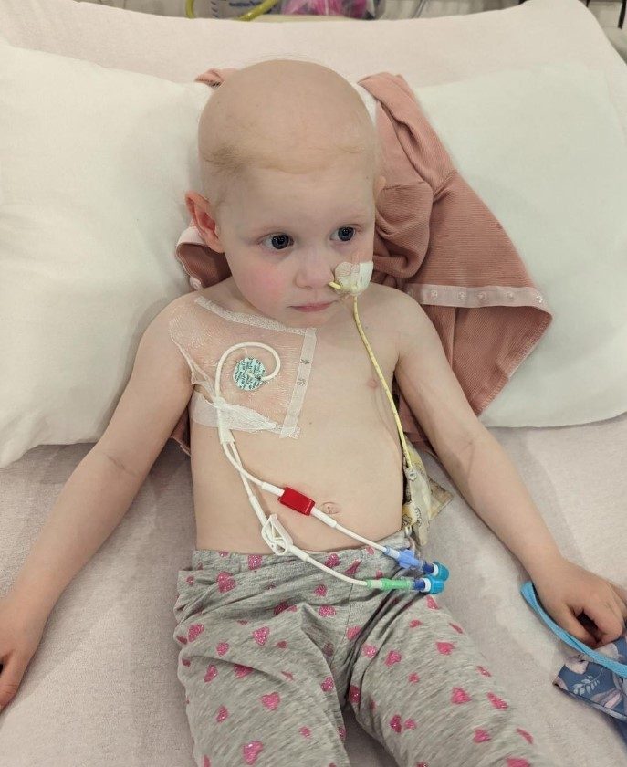 Ava Bolton was diagnosed with neuroblastoma shortly after her third birthday