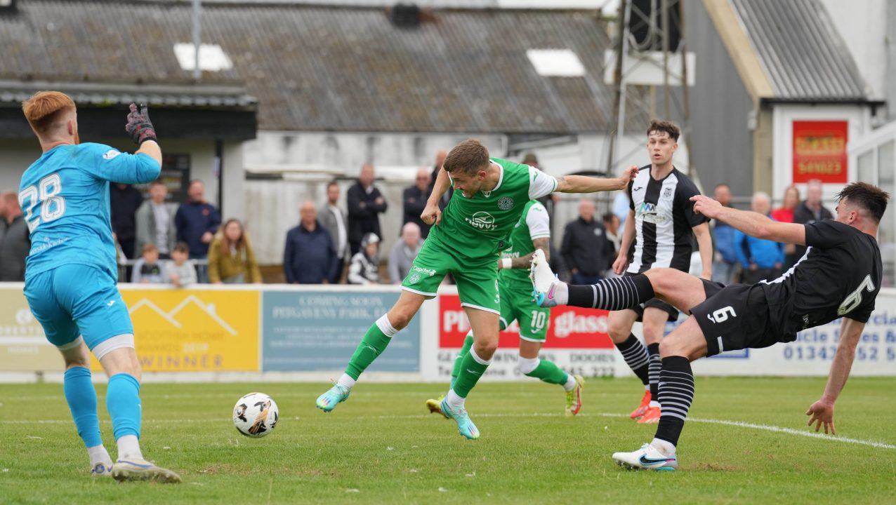 David Gray hails Hibernian’s hat-trick hero Dylan Vente after Elgin victory