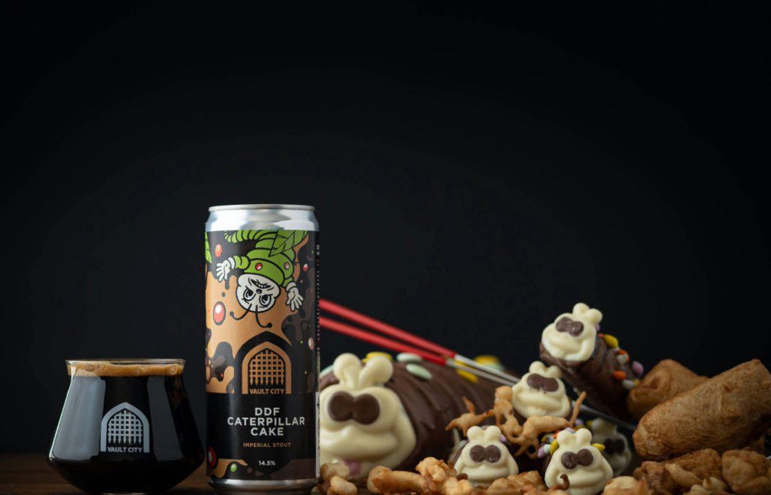 Scottish brewery Vault City unveils deep-fried caterpillar cake flavoured beer