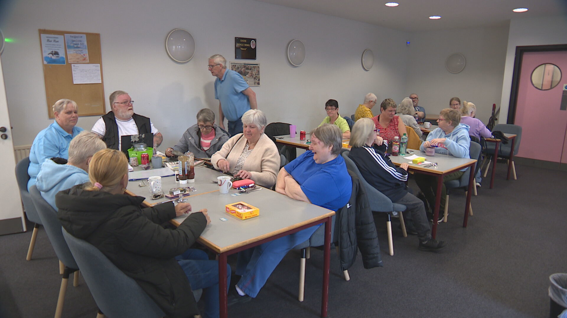 The Ferguslie Seniors meet three times a week at the Tannahill Centre.