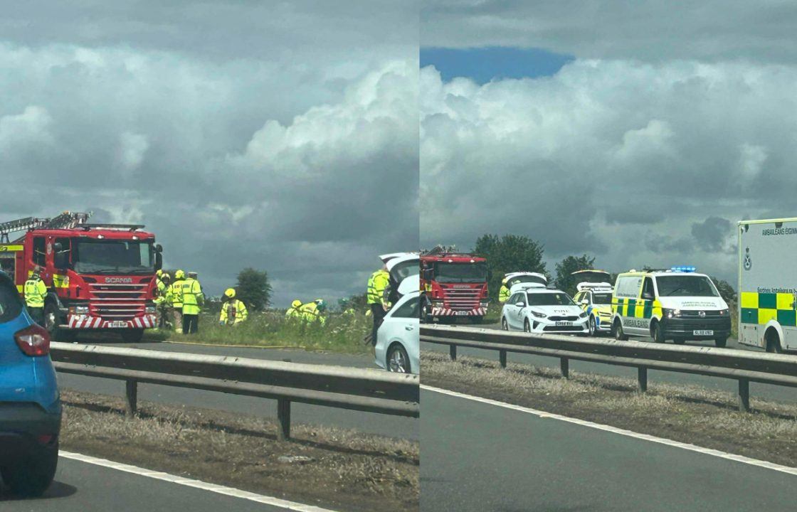 Lane of M9 remains closed after driver’s death in police chase crash