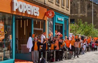 Chicken lovers queue up for a day as Popeyes opens first Glasgow store with free food on offer