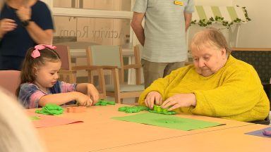 How a care home and nursery are breaking barriers between generations