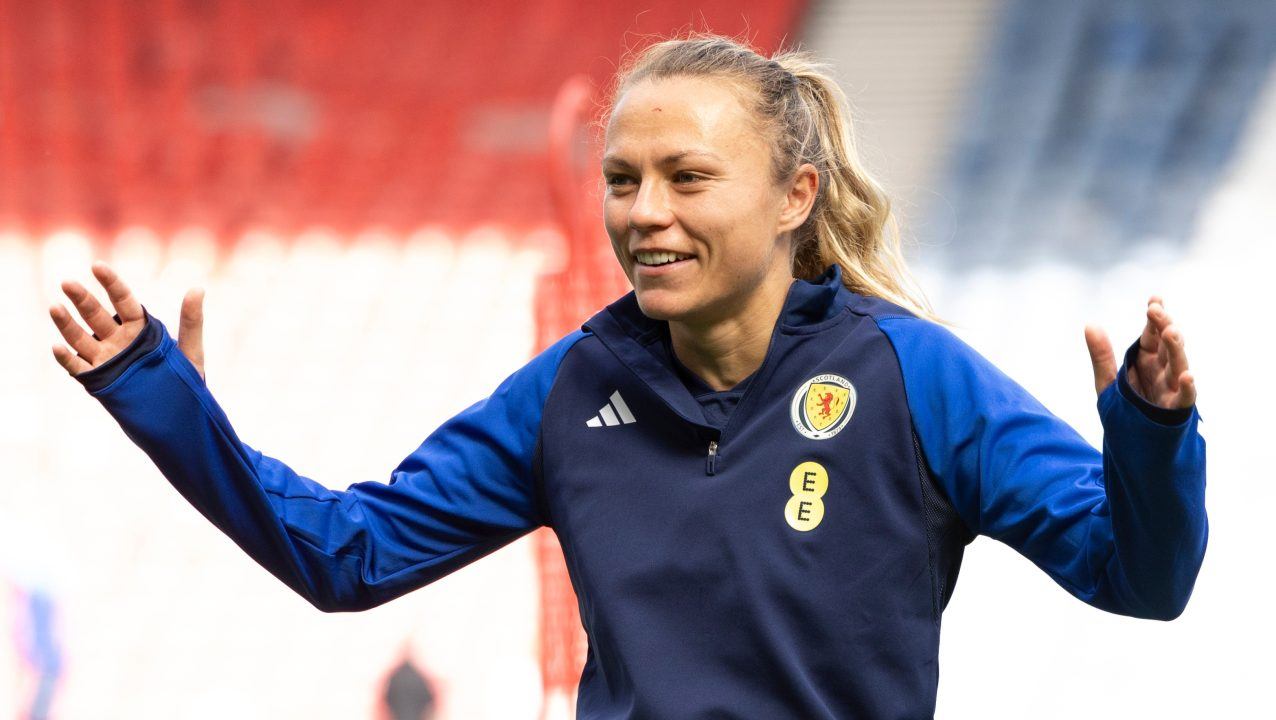 Claire Emslie bags brace in Scotland’s weather-delayed victory over Slovakia